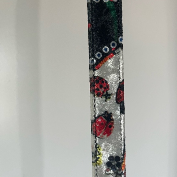 Piccione Piccione ladybug velvet and leather Italian belt from Yoox - Picture 3 of 7